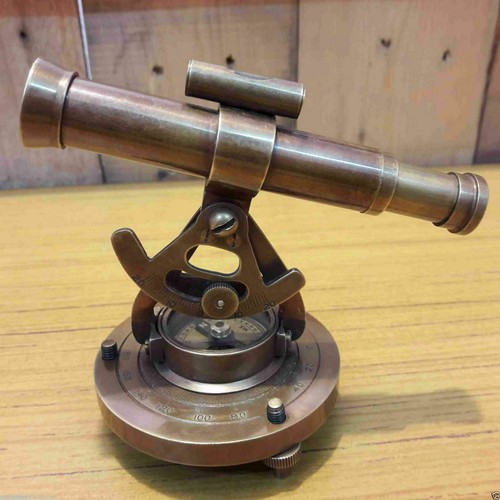 Handmade brass alidade - handmade,