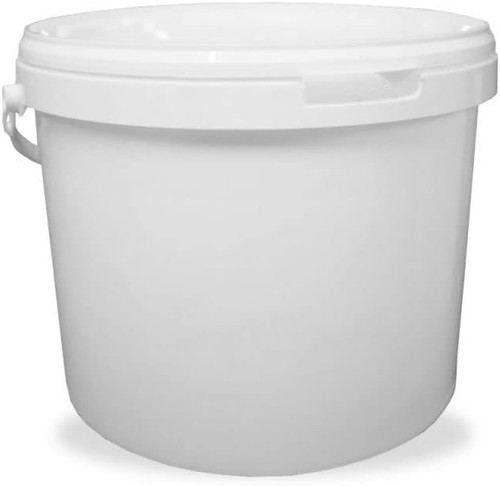 White round litre - white,
