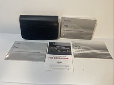 2018 GMC Sierra Denali pickup truck owner's manual & case Duramax Diesel