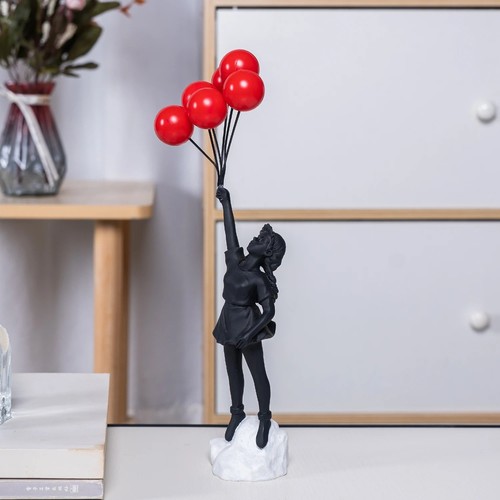 Resin banksy figurines for - resin,