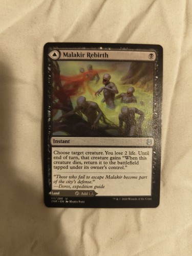 Mtg znr malakir - znr, rebirth