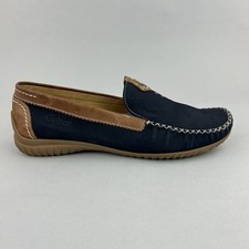 Gabor Women's Navy Tan Leather