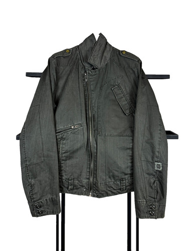 Star raw military jacket - raw,