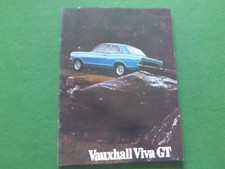 VAUXHAL VIVA GT SALES BROCHURE