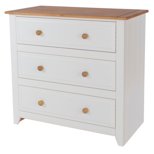 Chest drawers white solid - chest,