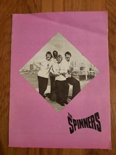 Concert programme featuring The Spinners tour 1970s