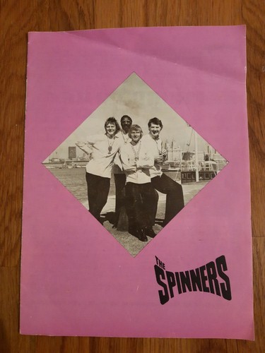 Concert programme featuring