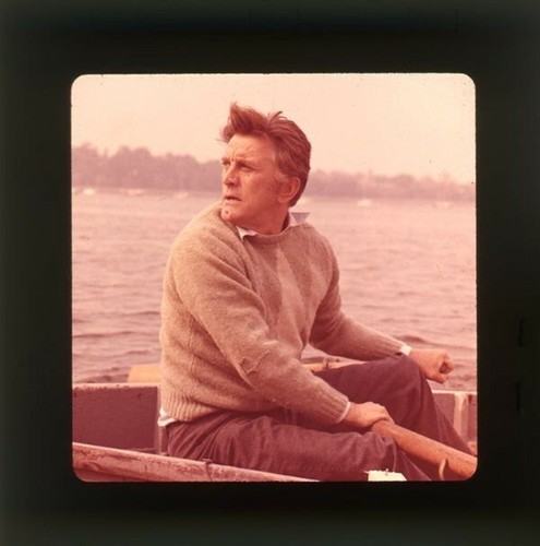 Kirk douglas rowing - in,