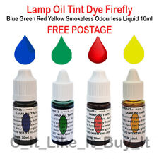 Lamp Oil Tint Dye Firefly Blue