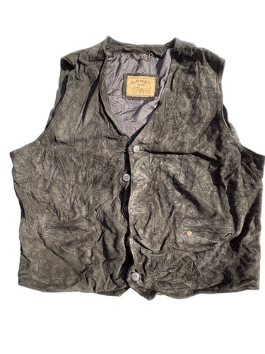 Men grey leather - men's,