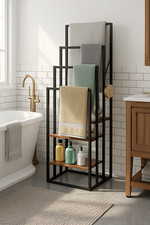 4-Tier Freestanding Towel Rack