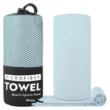 Microfiber Towel Compact Fast Drying Travel Sports Gym Beach Camping Swimming