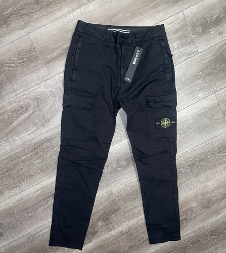 Stone island black supima - island,