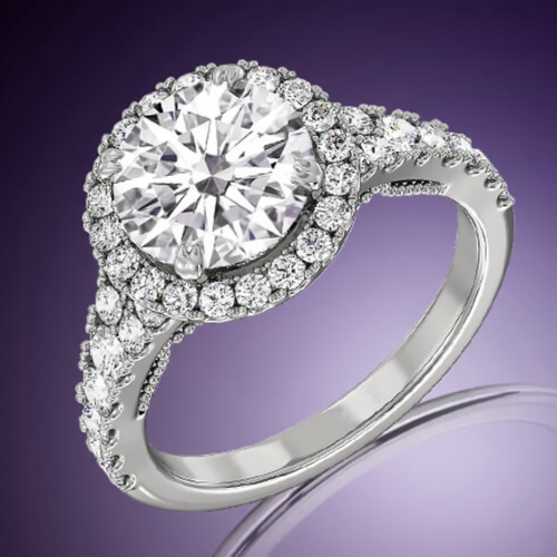 Carat diamond ring igi - 3,