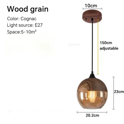 Nordic led glass - glass, light