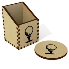 'Golf Ball on Tee' Desk Tidy /