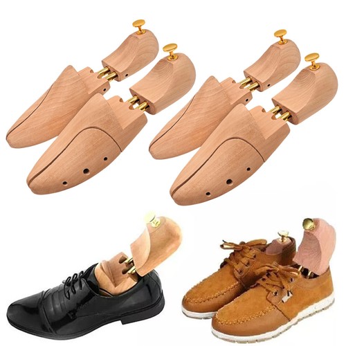 Pair wood men shoe - men's,
