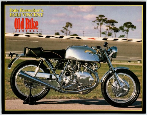 Egli vincent motorcycle - vincent, 8.25"