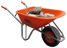 Belle Warrior Wheelbarrow PNEUMATIC Tyre Altrad Belle Heavy Duty Barrow