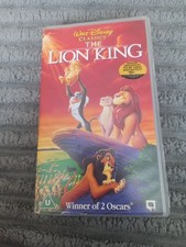 The Lion King Walt Disney VHS