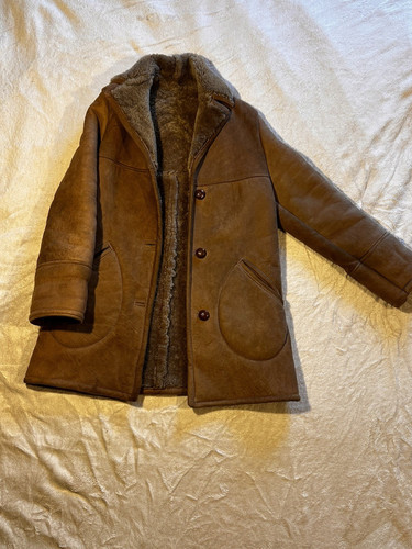 Real sheepskin jacket