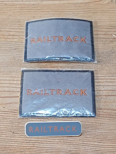Railtrack iron badge - 2, on