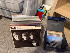 Vinyl Record job lot over 40 records! Beatles, Pink Floyd, Lennon, Japanese. 