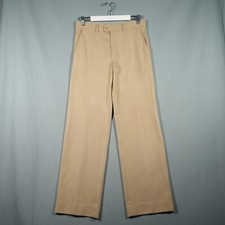 Vintage Hornes Trousers Mens W32 L33 Brown HM Queen Elizabeth Pants Straight UK
