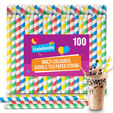 50-500 Bubble Tea Straws Paper
