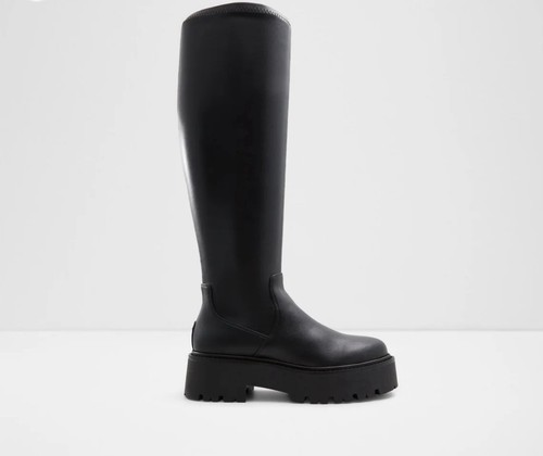 Careden knee high black boots - knee,