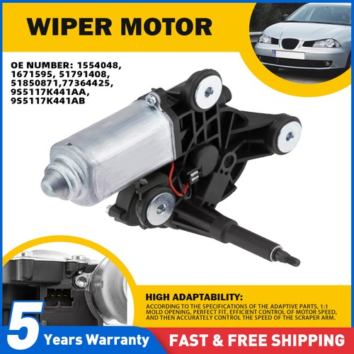 Rear windscreen wiper - windscreen, motor