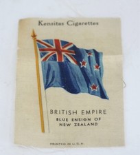 Kensitas silk flag cards 1930s - kensitas,