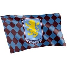 Aston Villa FC Checked Flag -
