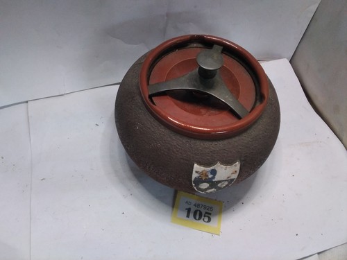 Tobacco jar vintage item - tobacco,