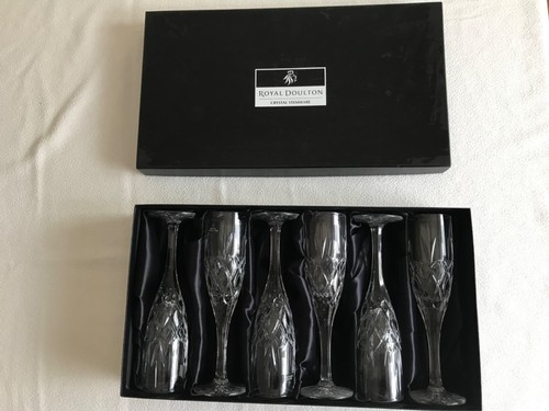 Royal doulton crystal stemware - royal,