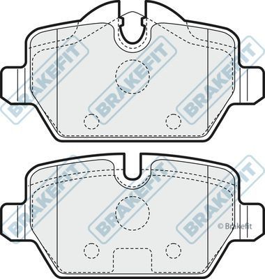Apec blue rear brake - blue,