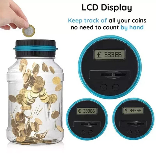 Electronic digital lcd coin - lcd,