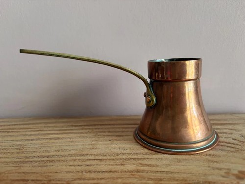 Vintage solid copper - copper, brass