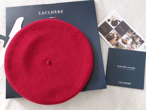 Laulhère red french beret - laulhère,