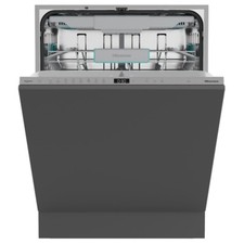 Hisense Hi6 Integrated Dishwasher - Auto Dry, A-Rated, Silver control pa HV16AUK