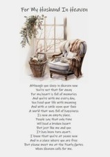 NEW For My Husband In Heaven