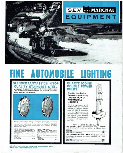 Sev marchal headlamps - /, fog