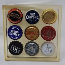 Beer bottle cap collection - beer,