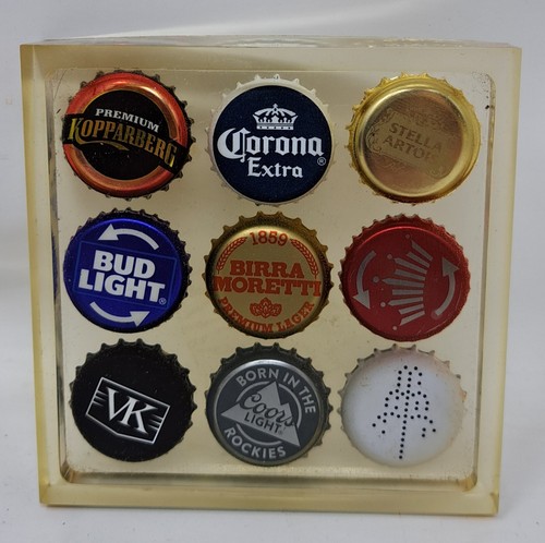 Beer bottle cap collection - beer,