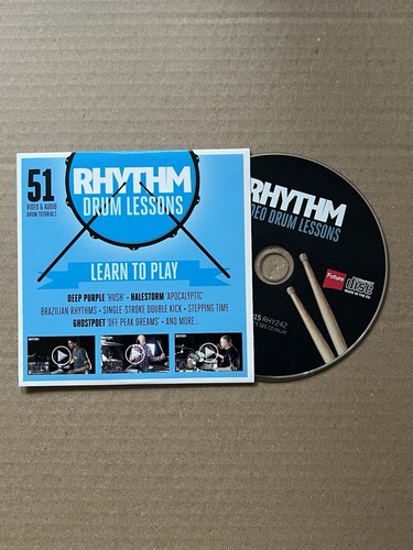 Rhythm drum lessons edition - drum,