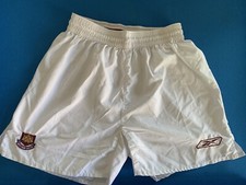 *XL* 2003/05 West Ham Home Football Shorts Reebok