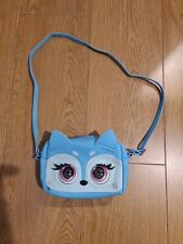 Kids Purse Pets Blue Fierce Fox Interactive Sounds. Excellent Condition