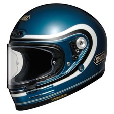 Shoei Glamster Motorcycle Helmet 06 Bivouac TC-2 Blue