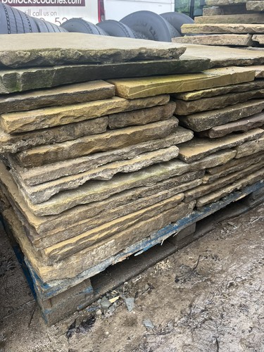 Yorkshire stone paving flags - ,