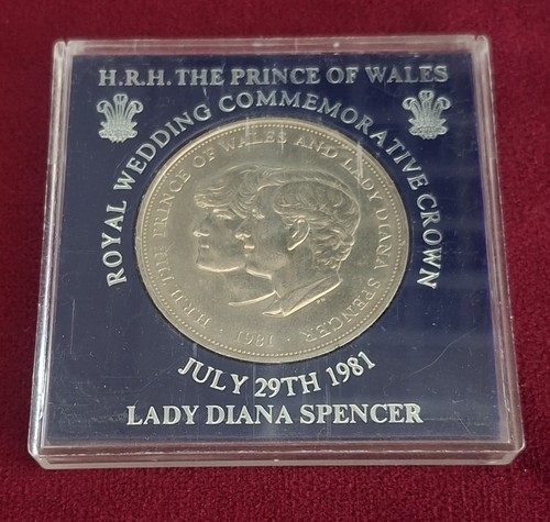 1981 royal wedding coin hrh - 1981,
